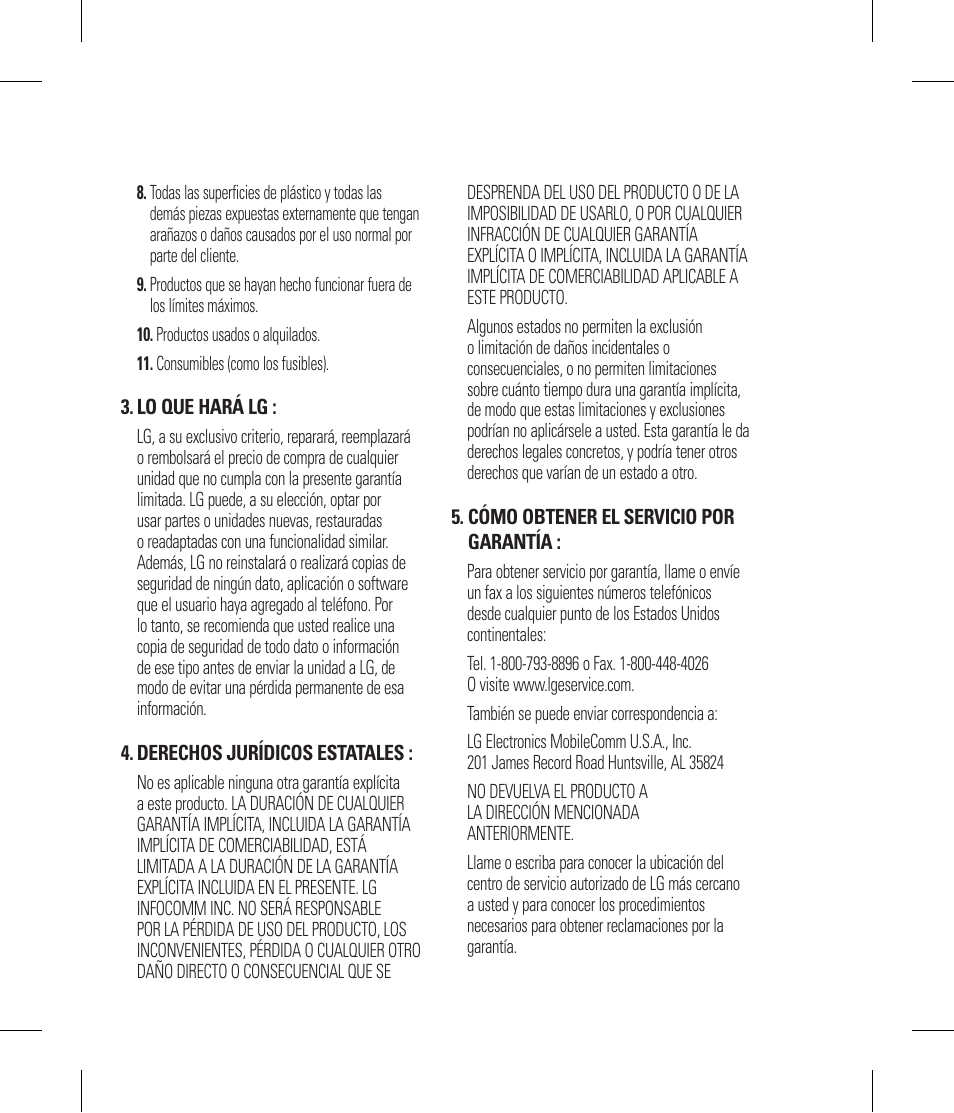 LG GR500A User Manual | Page 148 / 298