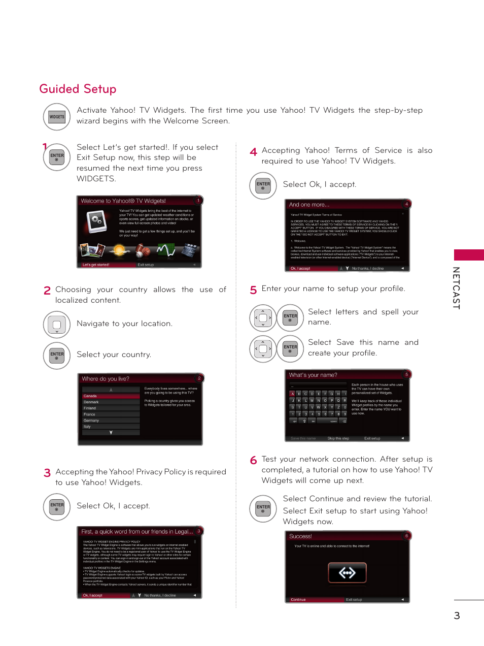 Guided setup | LG 55LX9500 User Manual | Page 204 / 218