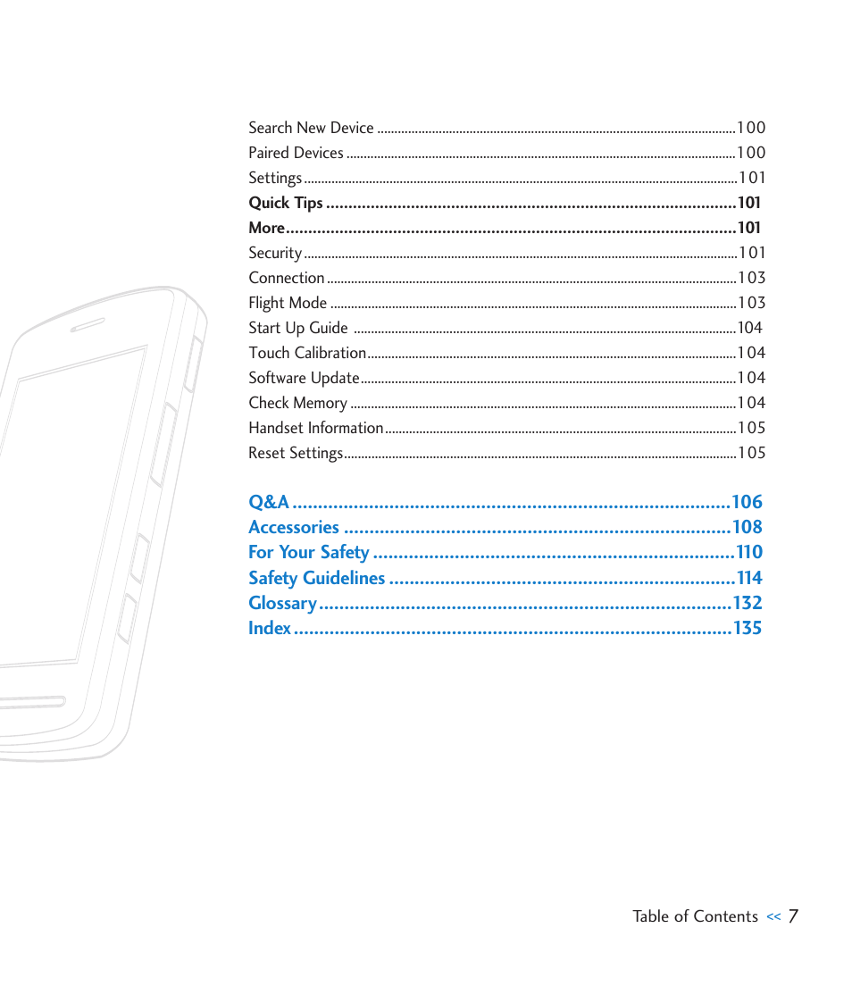 LG CU920 User Manual | Page 11 / 143