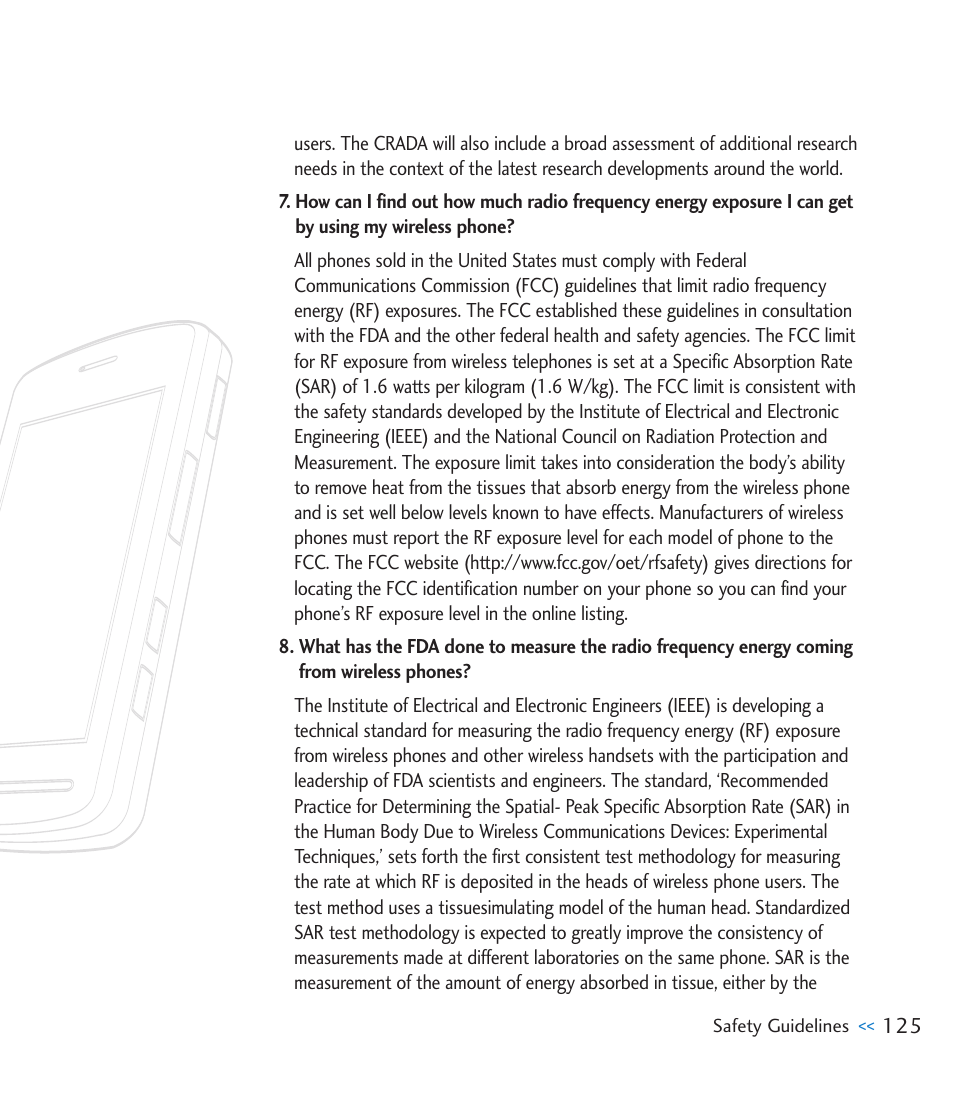 LG CU920 User Manual | Page 129 / 143