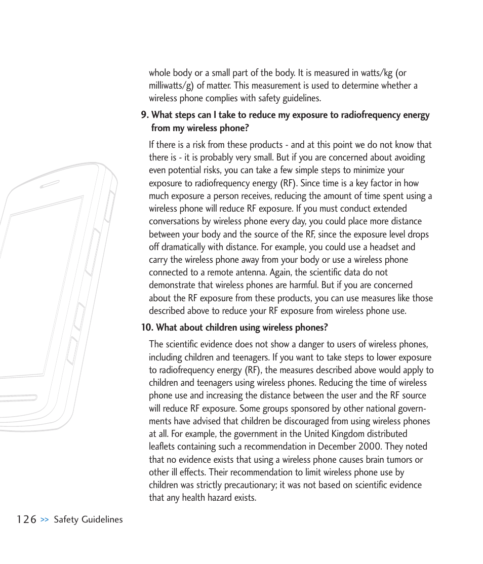 LG CU920 User Manual | Page 130 / 143