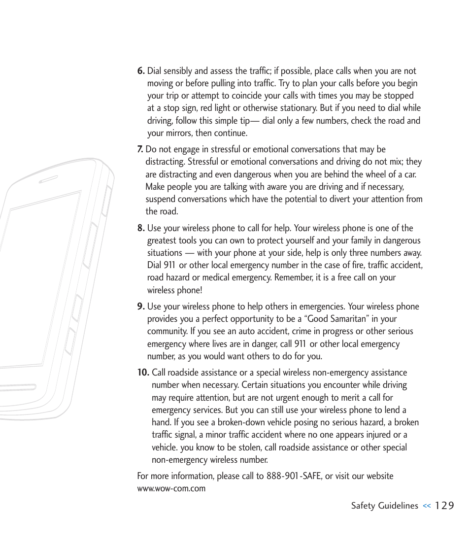 LG CU920 User Manual | Page 133 / 143