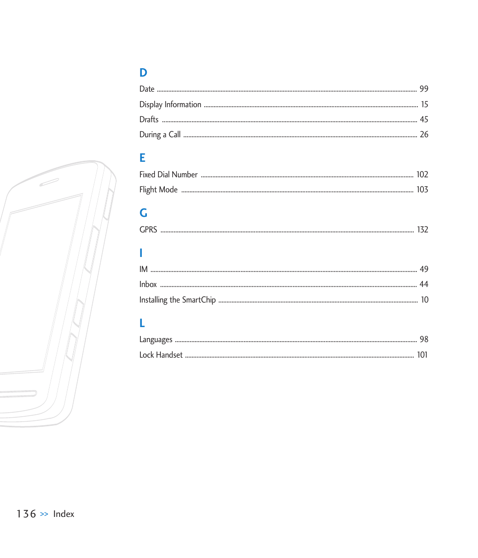 LG CU920 User Manual | Page 140 / 143