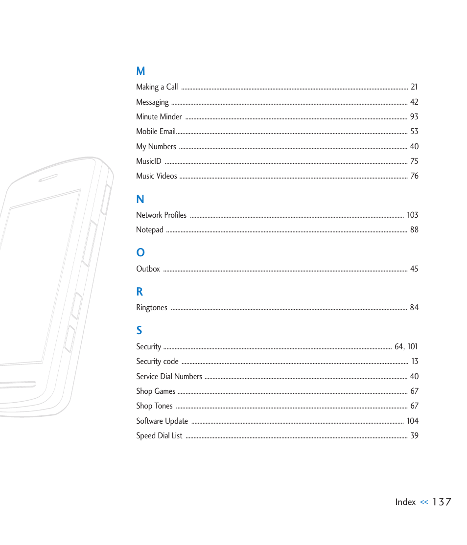 LG CU920 User Manual | Page 141 / 143