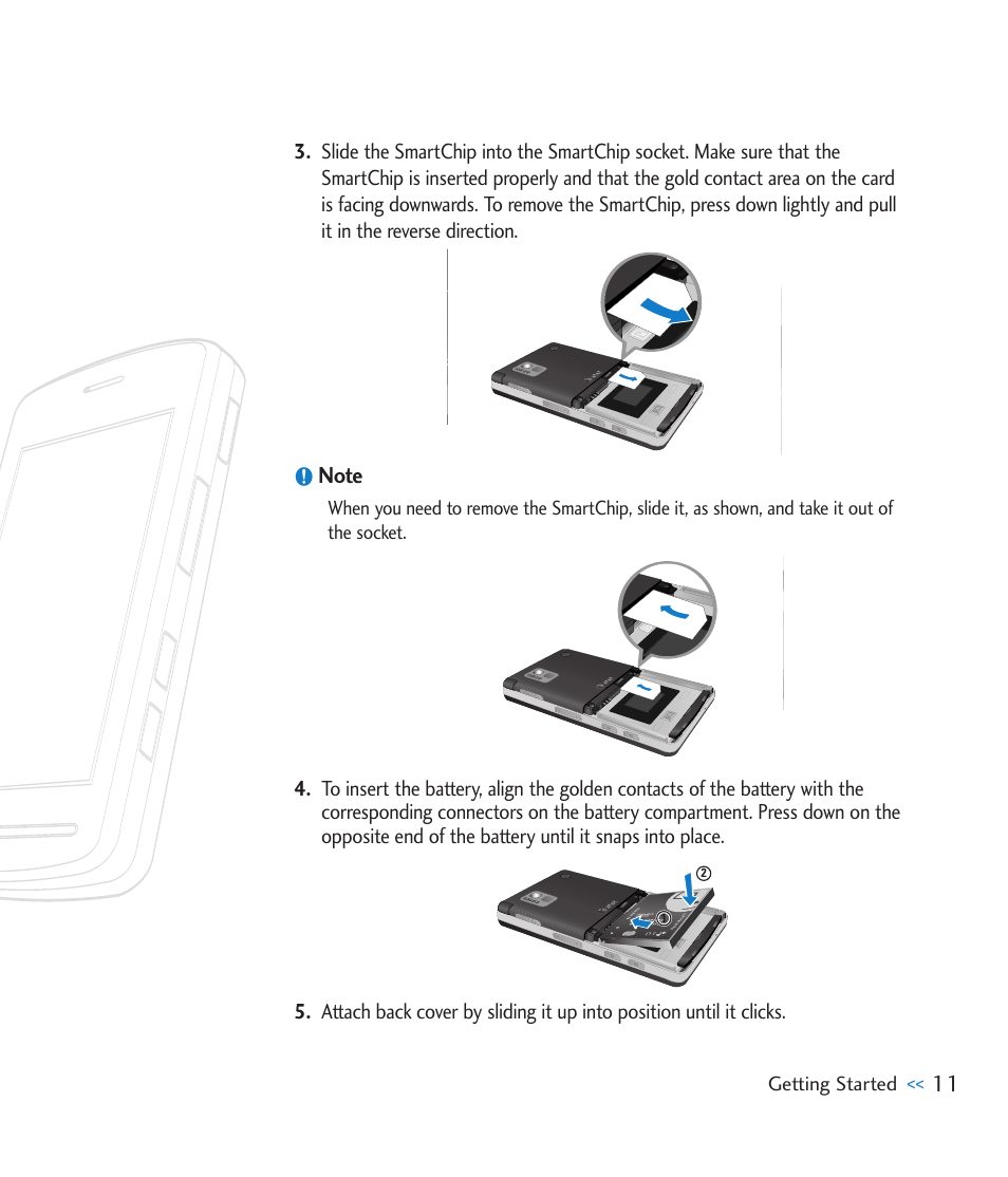 LG CU920 User Manual | Page 15 / 143