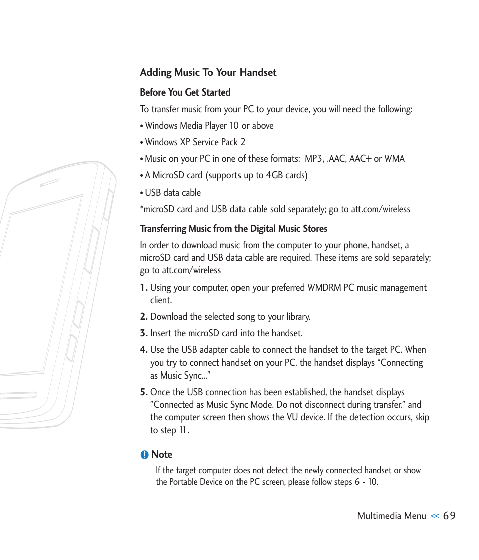 LG CU920 User Manual | Page 73 / 143