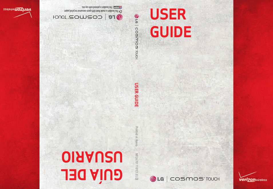 LG VN270 User Manual | 159 pages