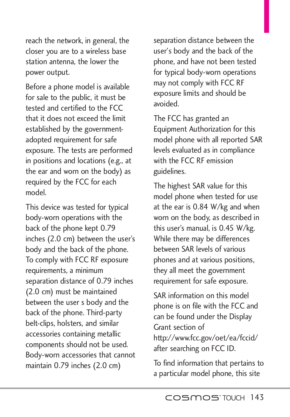 LG VN270 User Manual | Page 145 / 159