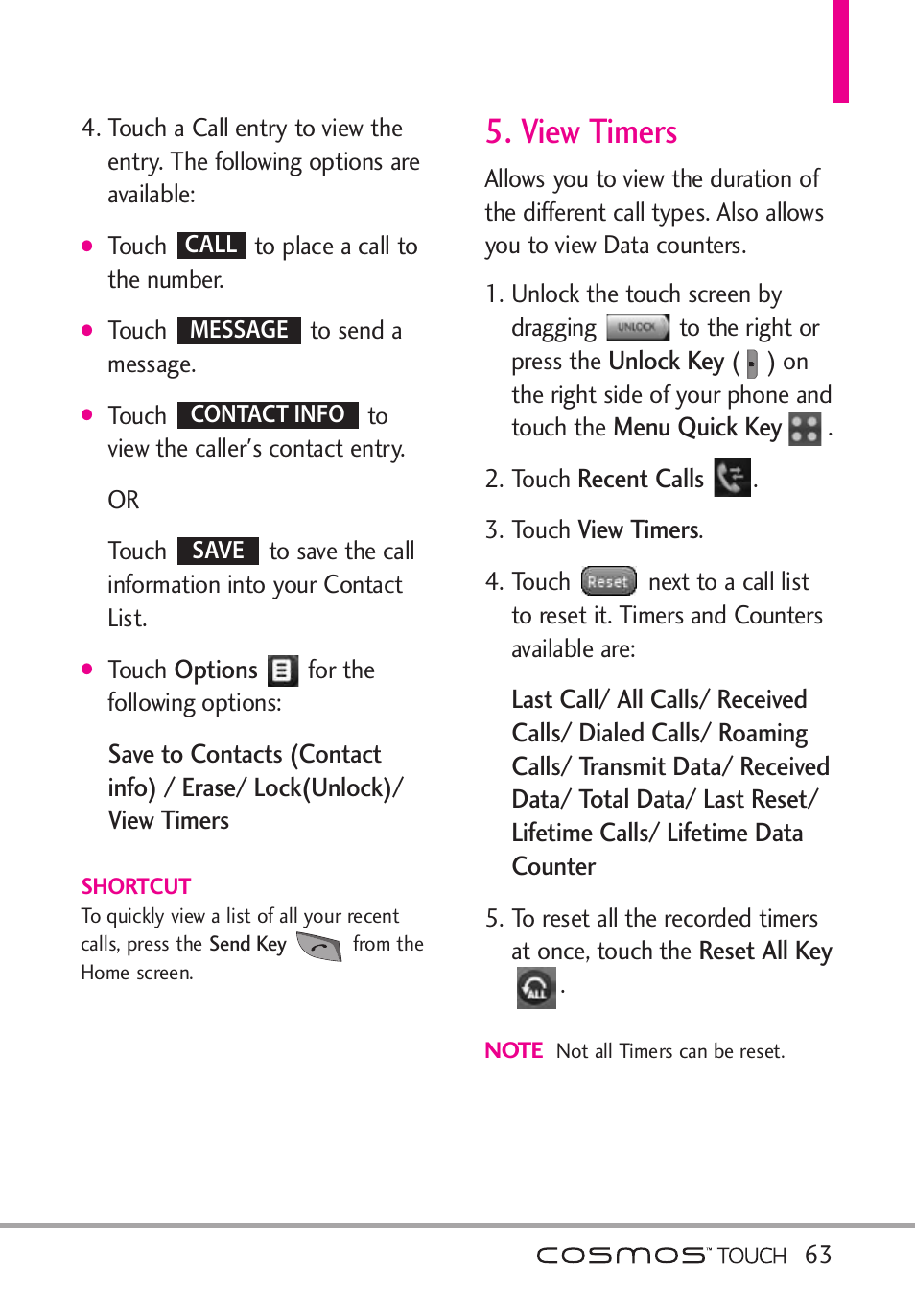 View timers | LG VN270 User Manual | Page 65 / 159