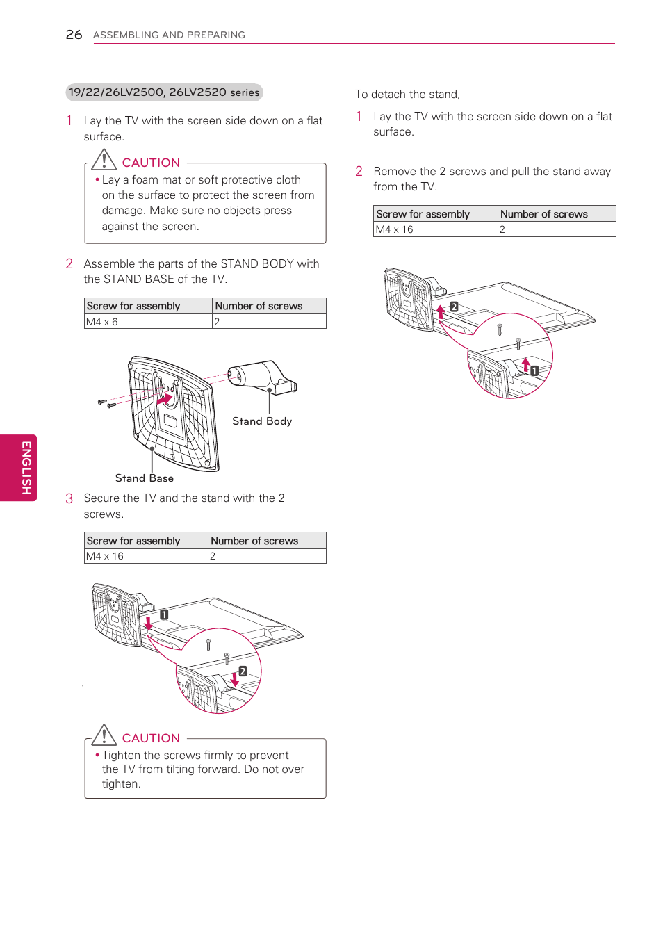 LG 47LK520 User Manual | Page 26 / 124