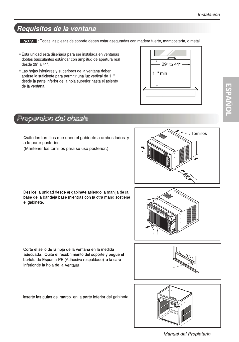 Preparcion del chasis | LG LW2513ER User Manual | Page 35 / 48