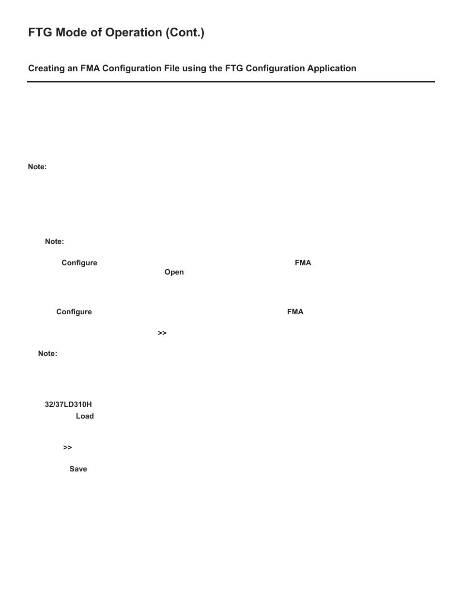 Ftg mode of operation (cont.) | LG 42LD320H User Manual | Page 194 / 212