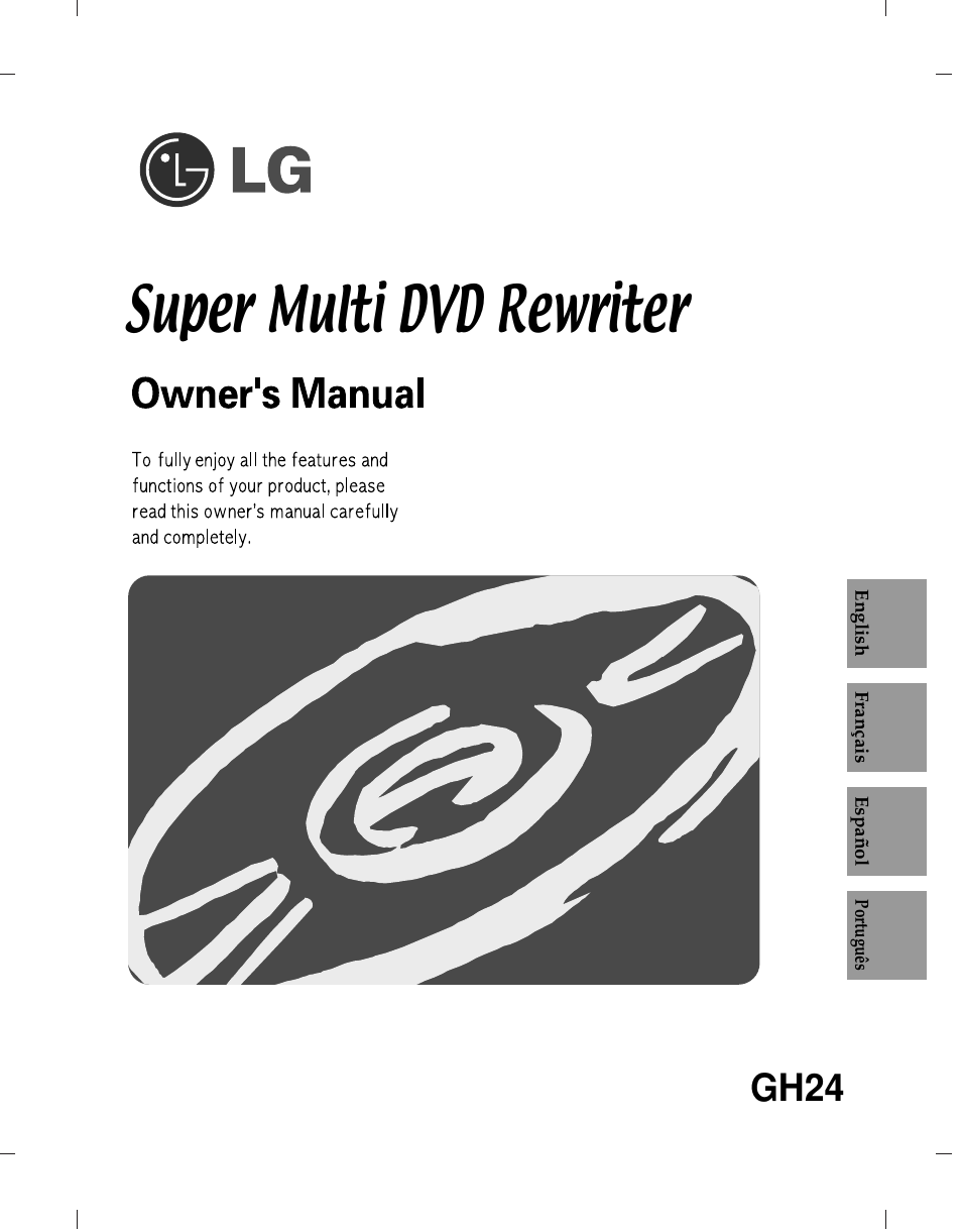 LG GH24LS70 User Manual | 13 pages