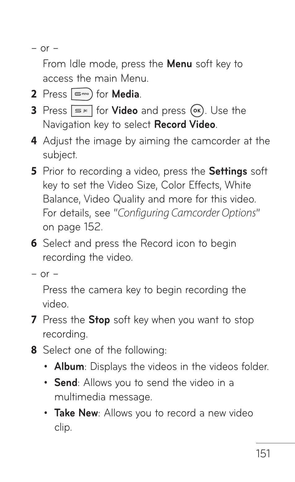 LG GD570 User Manual | Page 153 / 174