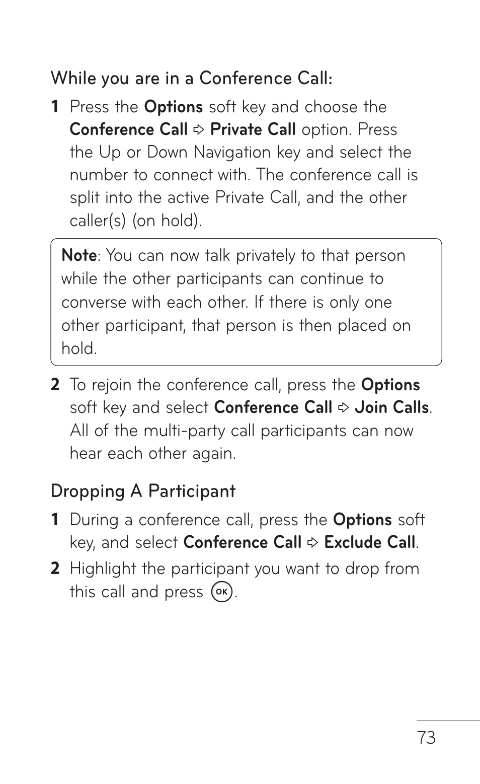 LG GD570 User Manual | Page 75 / 174