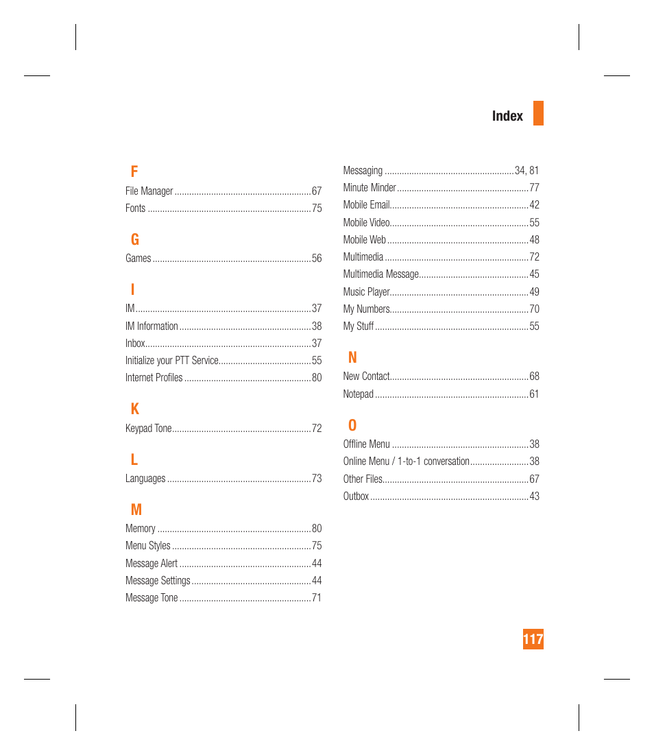 LG GU295 User Manual | Page 121 / 258