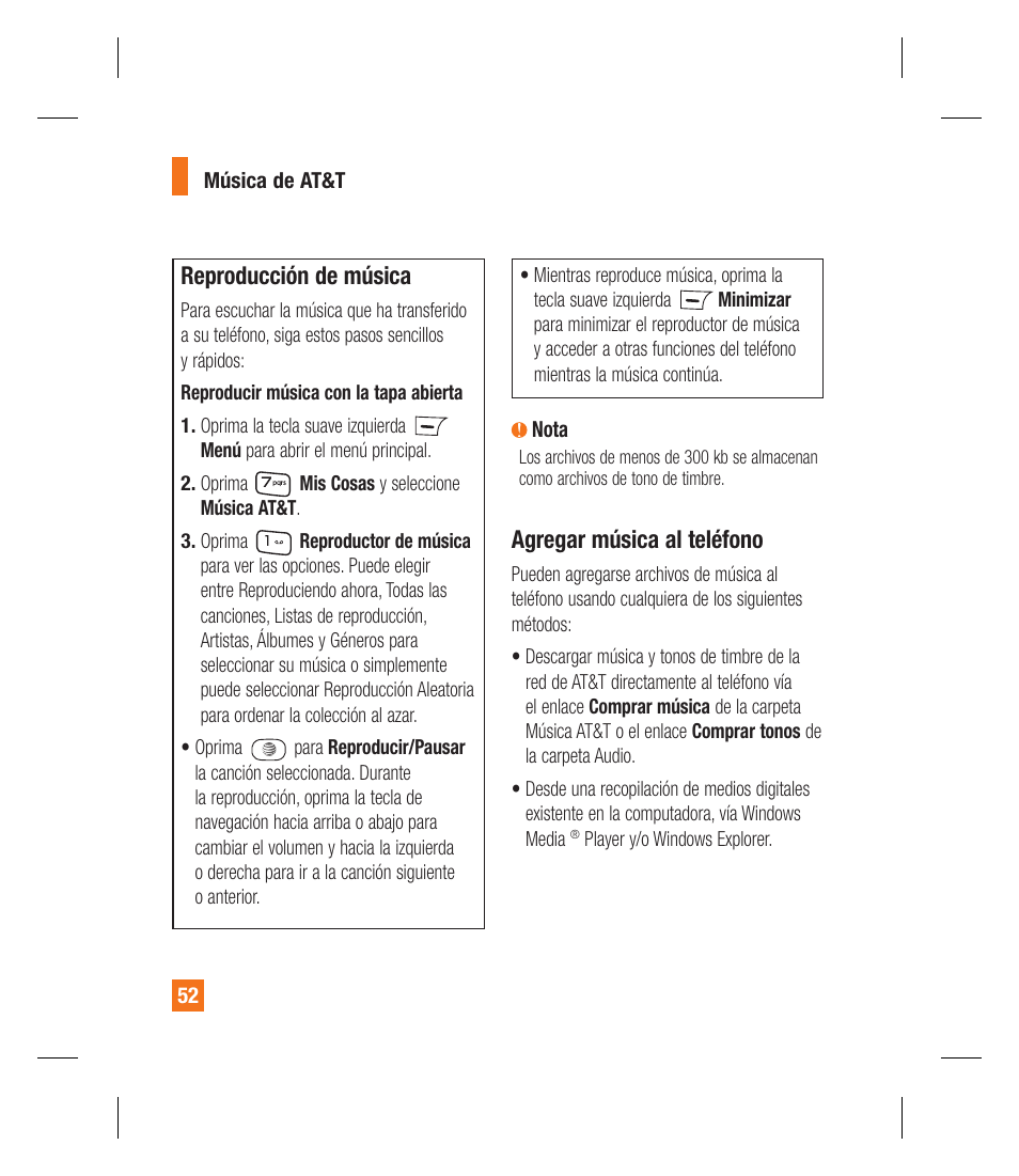 Reproducción de música, Agregar música al teléfono | LG GU295 User Manual | Page 178 / 258