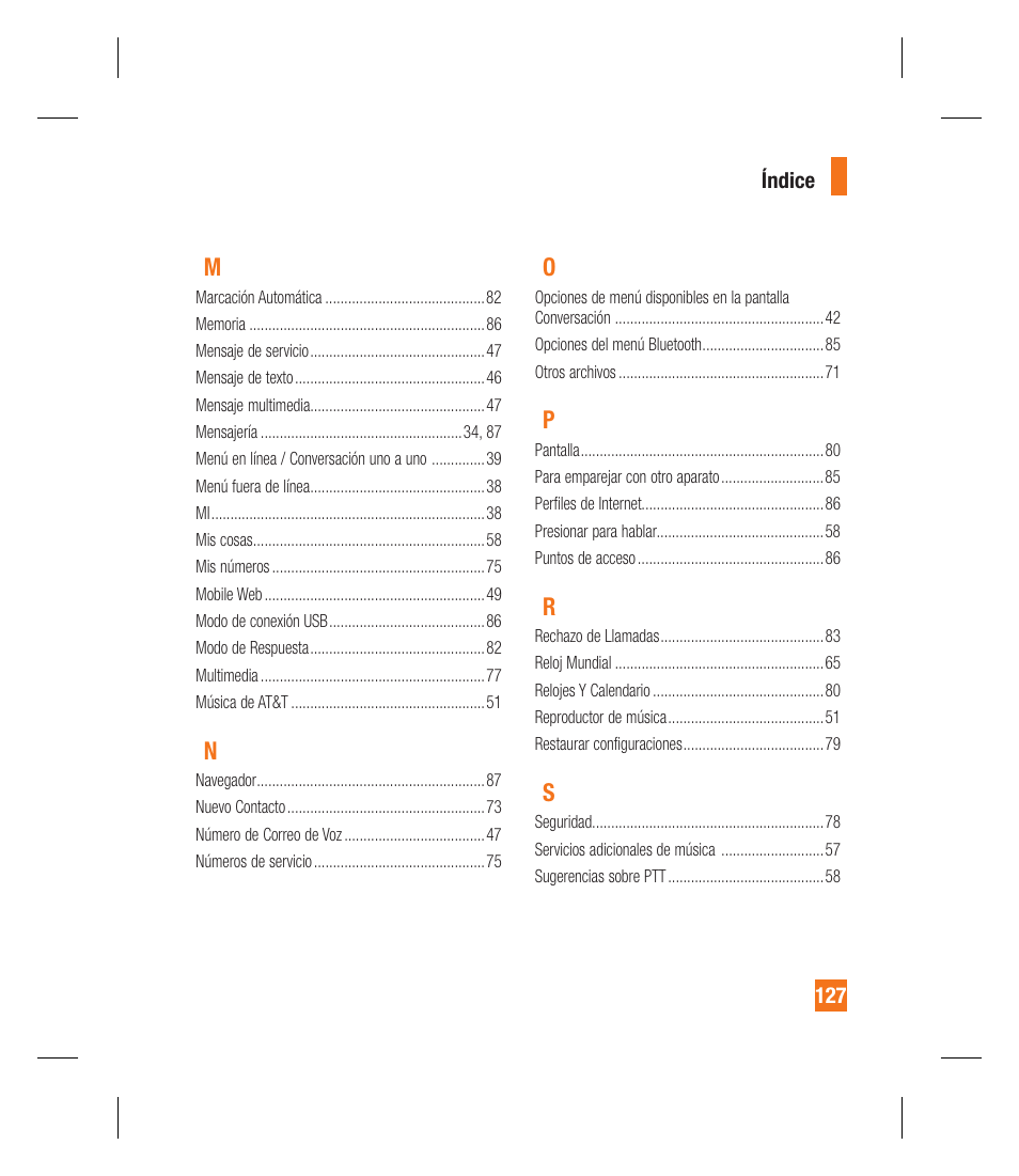 LG GU295 User Manual | Page 253 / 258