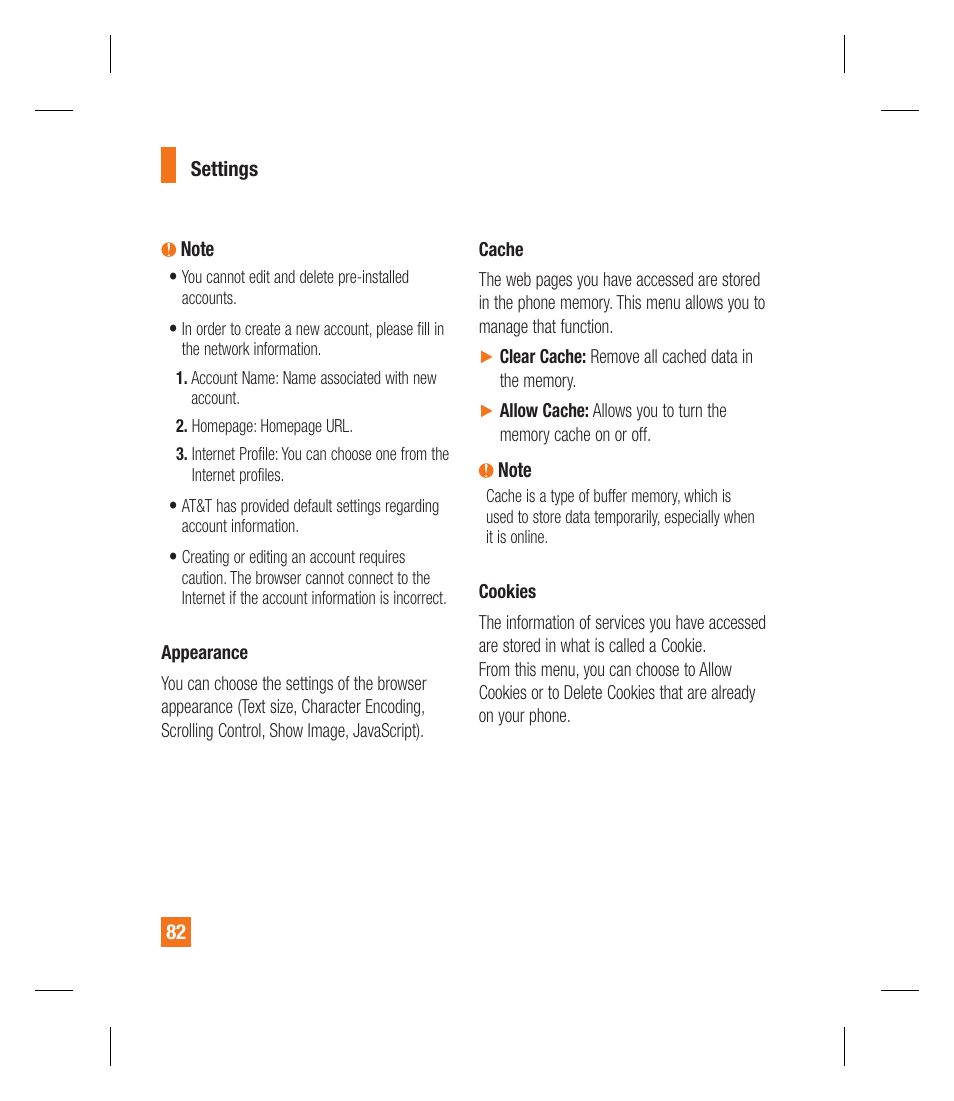 LG GU295 User Manual | Page 86 / 258