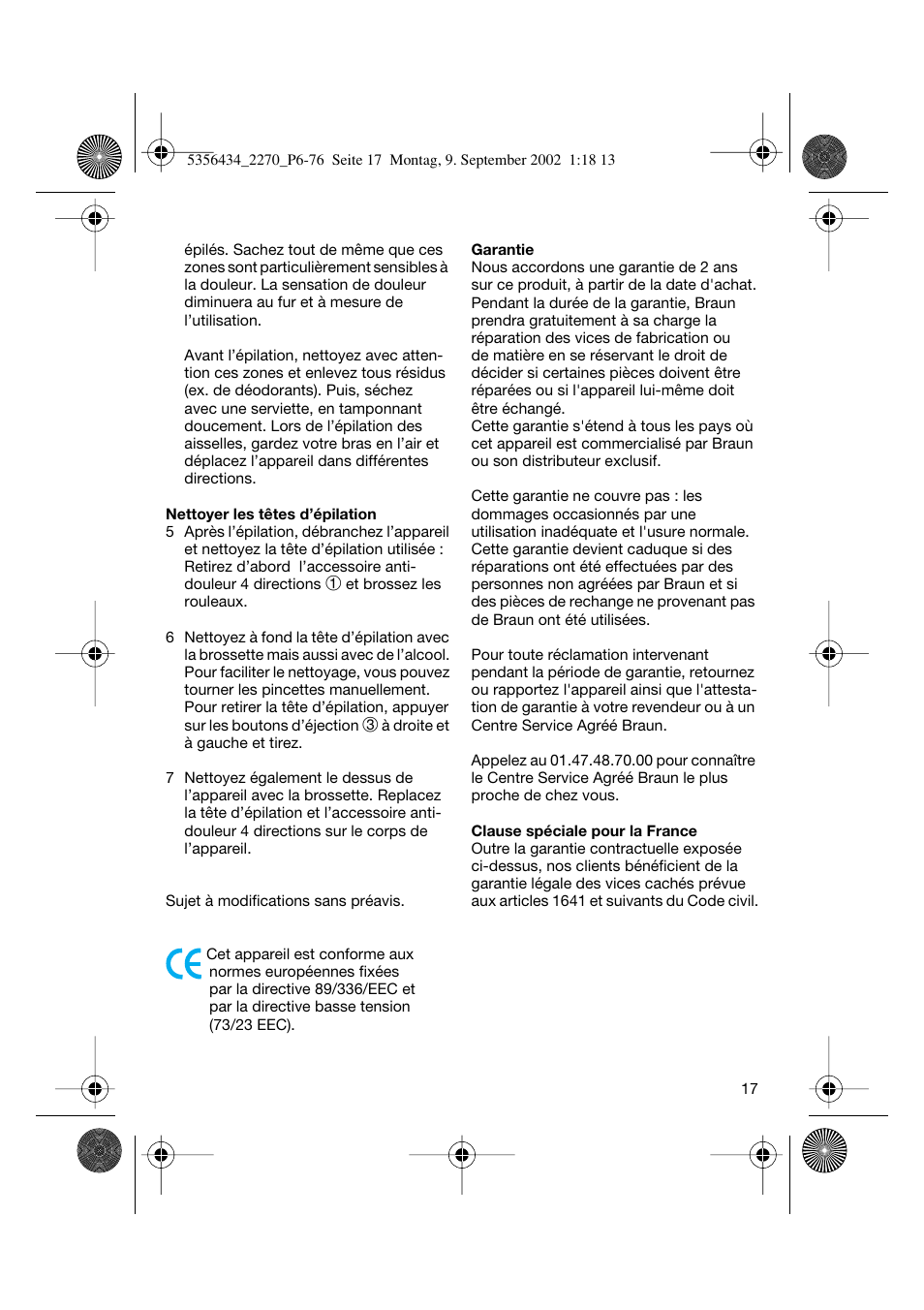 Braun 2270-5317 Silk-épil EverSoft User Manual | Page 16 / 71