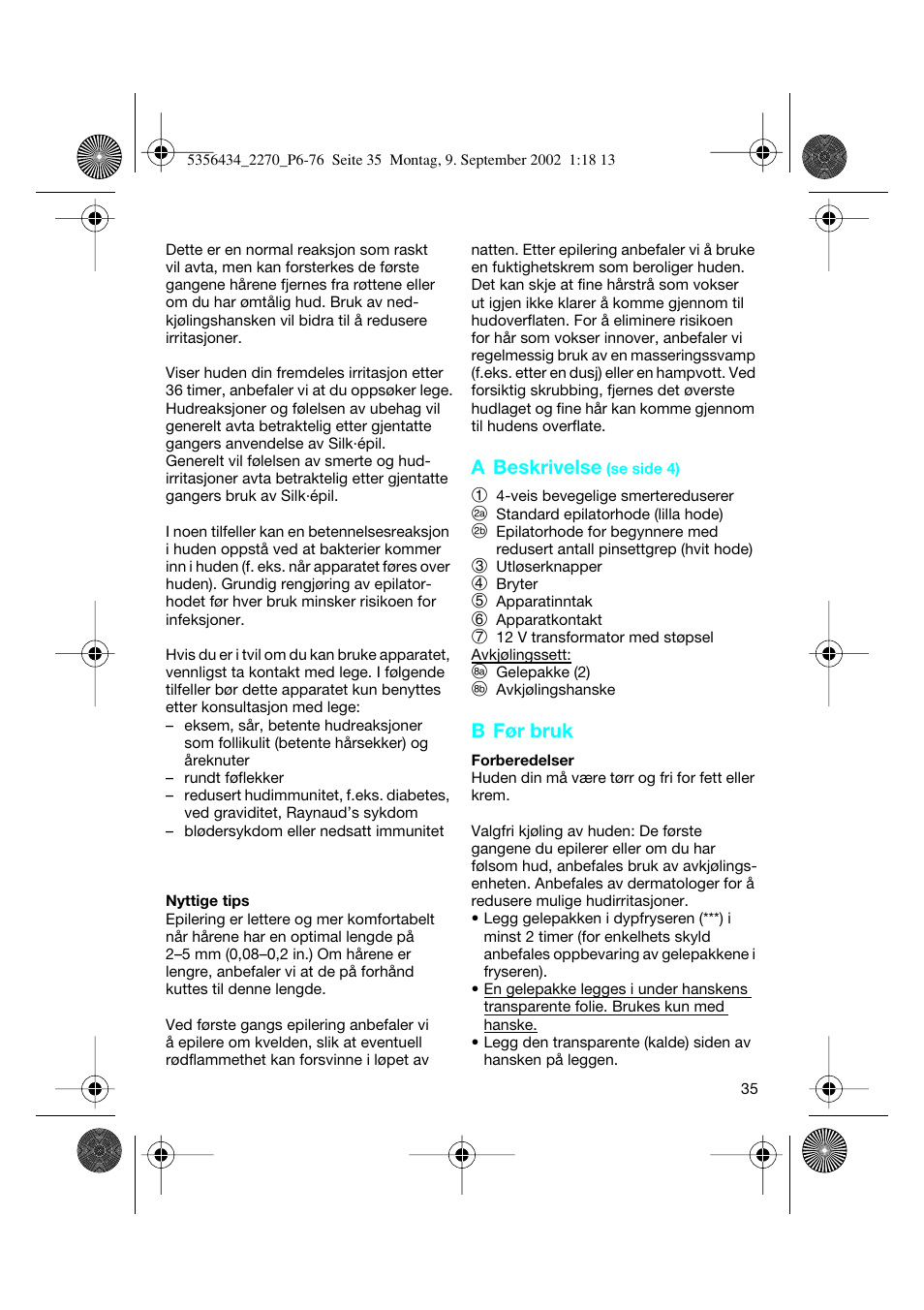 Braun 2270-5317 Silk-épil EverSoft User Manual | Page 34 / 71