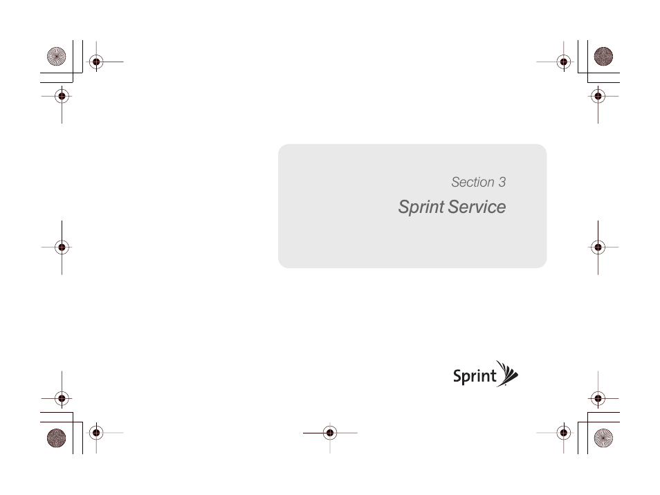 Sprint service | LG LGLN510 User Manual | Page 109 / 158
