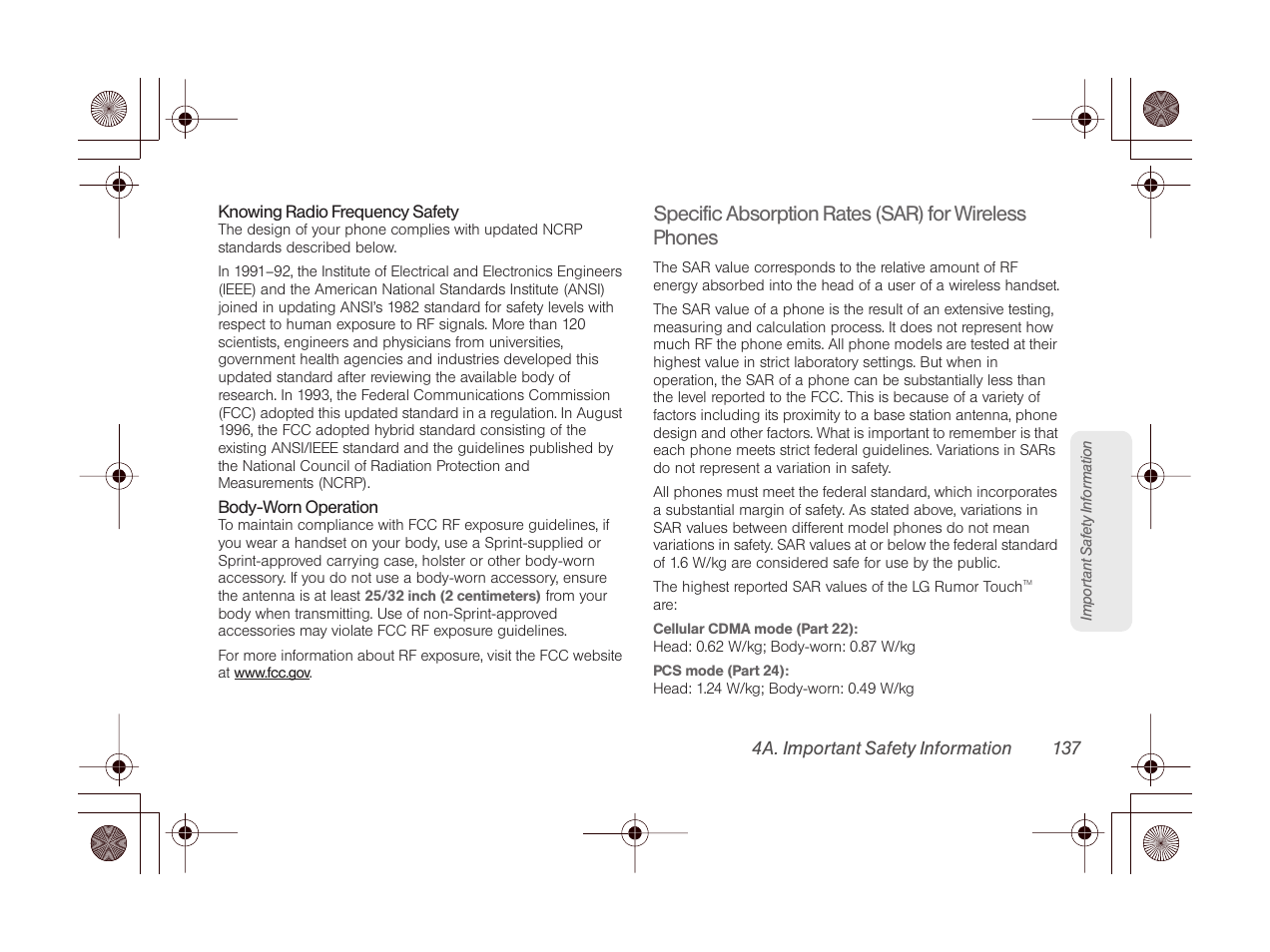 LG LGLN510 User Manual | Page 149 / 158