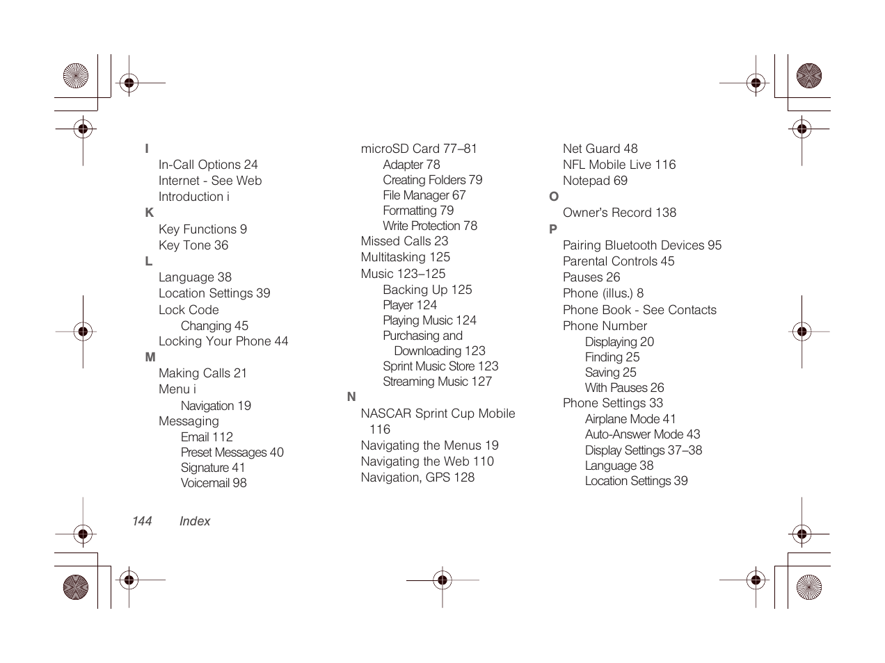LG LGLN510 User Manual | Page 156 / 158