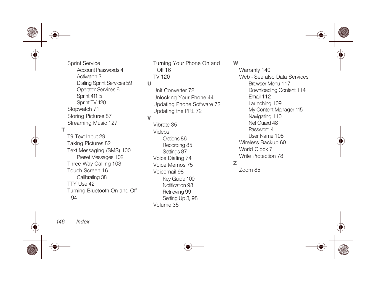 LG LGLN510 User Manual | Page 158 / 158