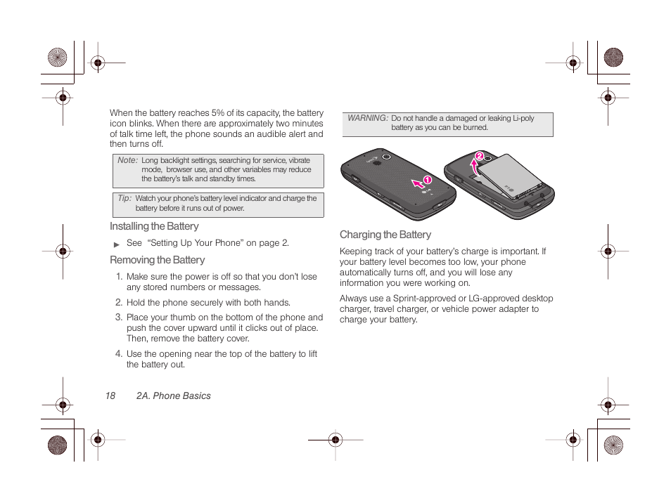 LG LGLN510 User Manual | Page 30 / 158