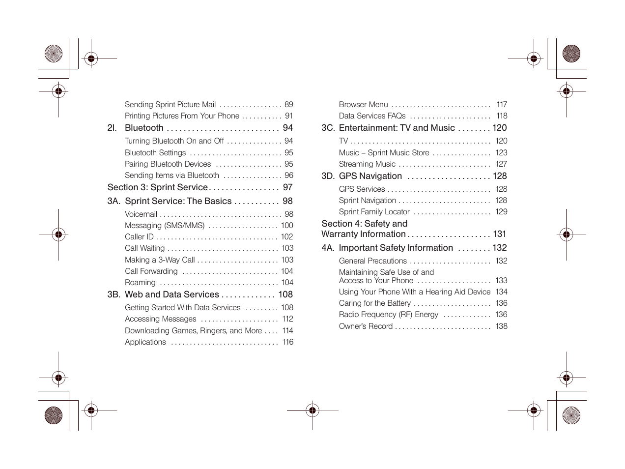 LG LGLN510 User Manual | Page 5 / 158