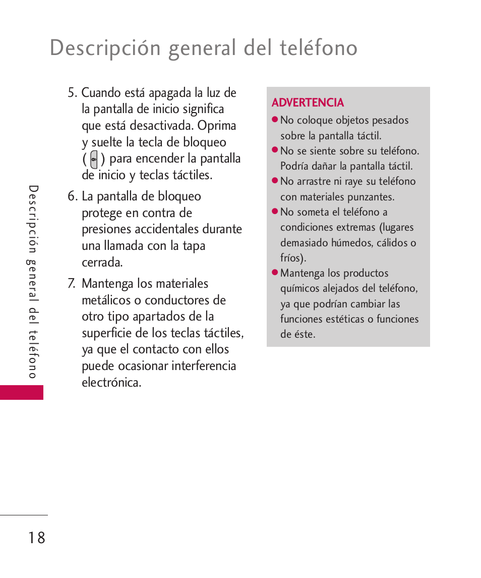 Descripción general del teléfono | LG LG840 User Manual | Page 160 / 293