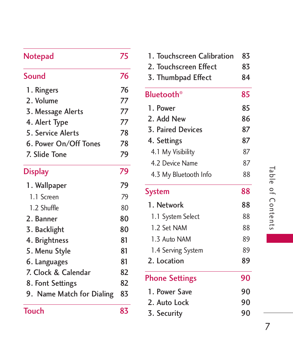 LG LG840 User Manual | Page 9 / 293