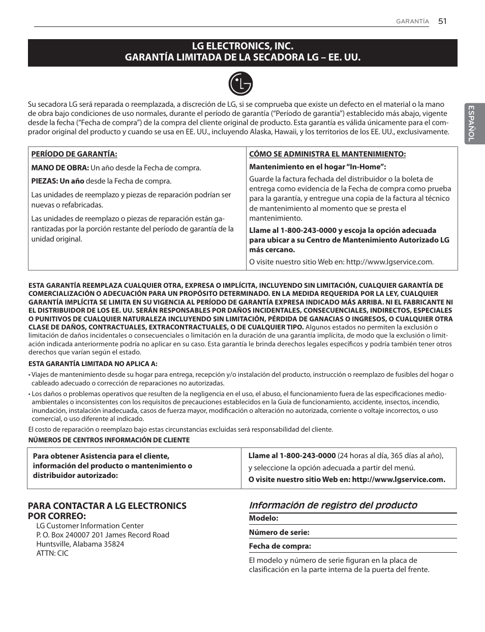LG DLGX6002V User Manual | Page 101 / 108