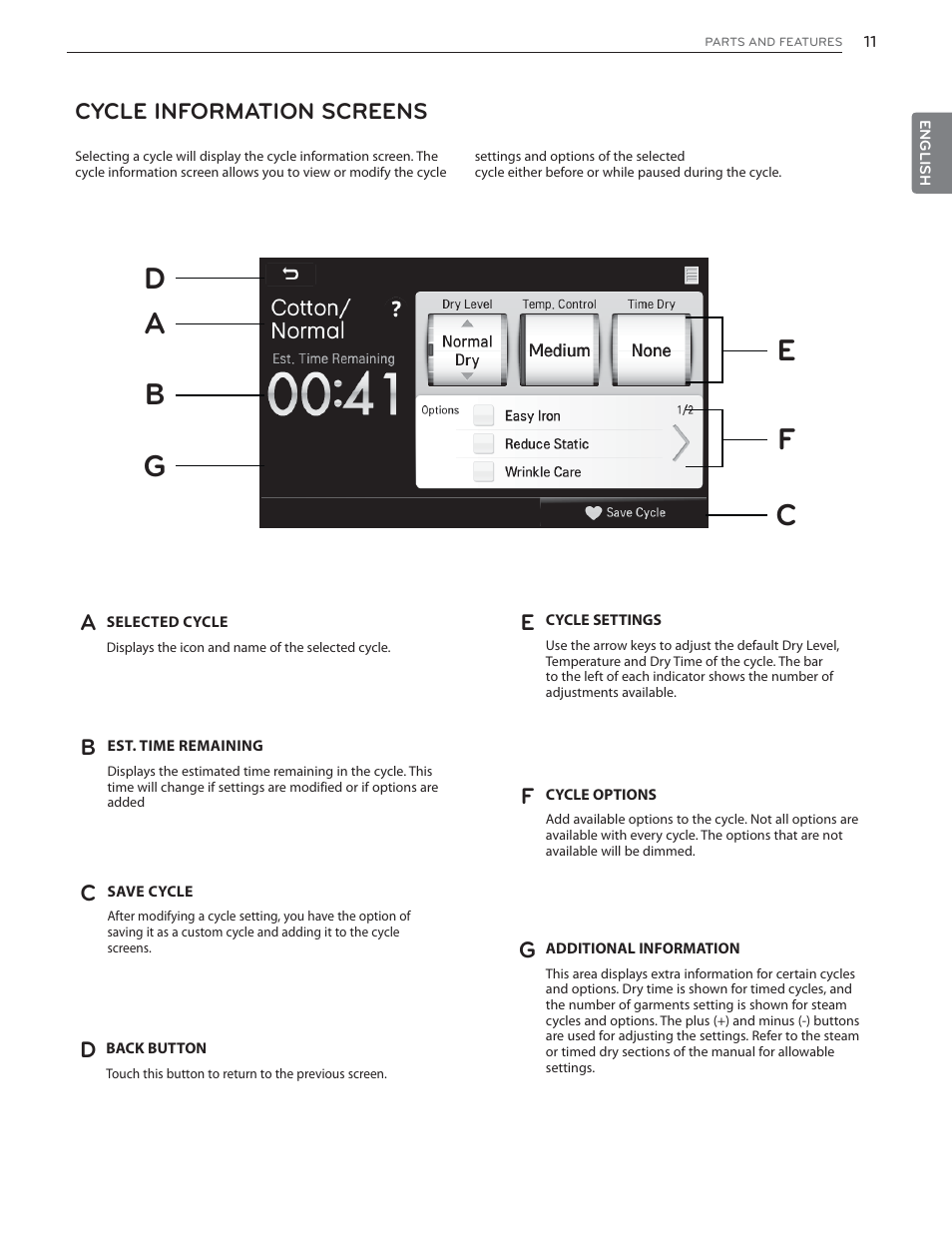 LG DLGX6002V User Manual | Page 11 / 108