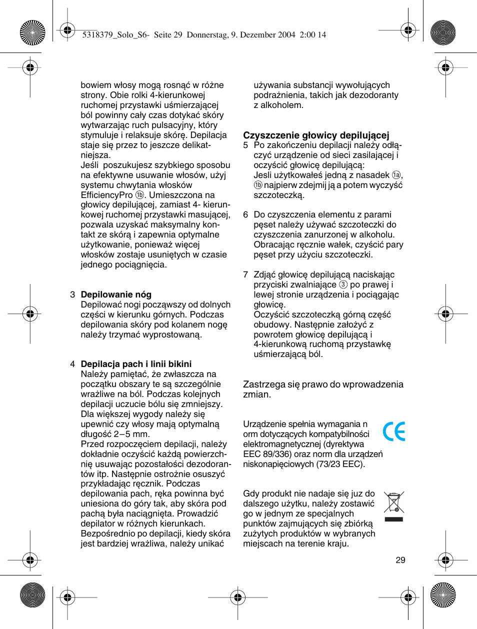 Braun 3170 Solo User Manual | Page 28 / 57