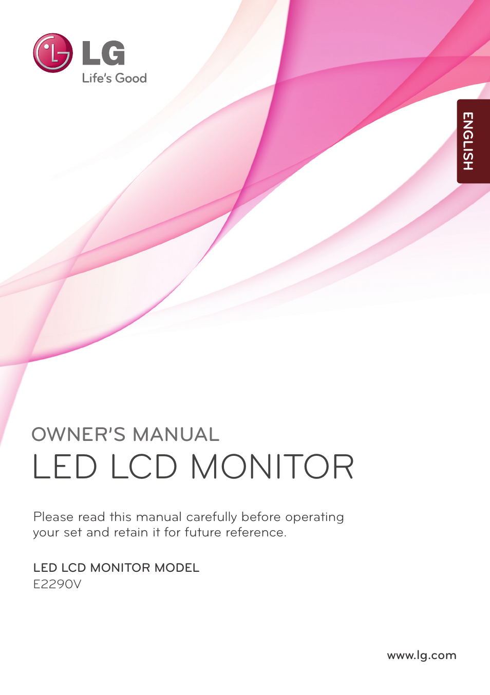 LG E2290V-SN User Manual | 26 pages