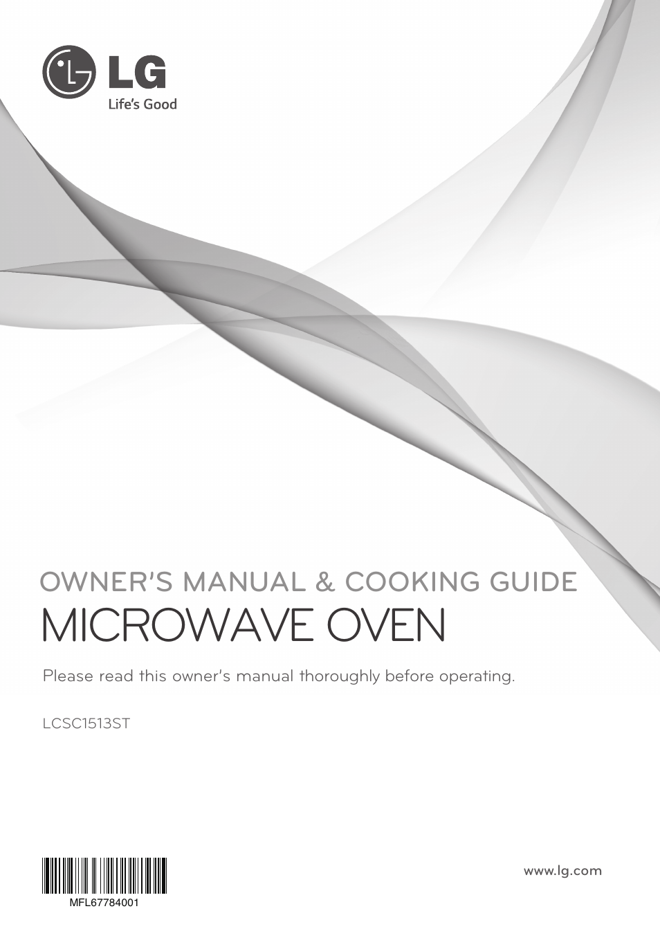 LG LCSC1513ST User Manual | 40 pages