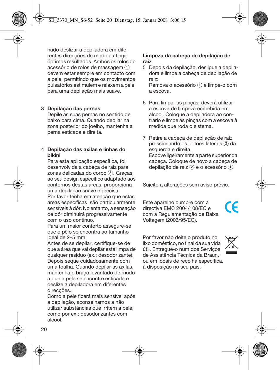 Braun 3370-5318 Silk-épil SoftPerfection User Manual | Page 19 / 46