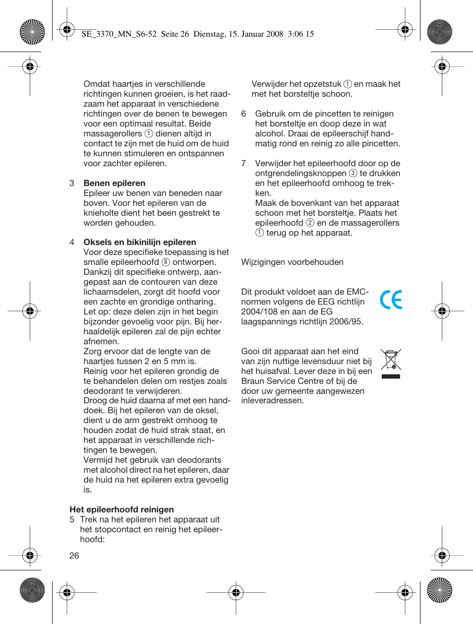 Braun 3370-5318 Silk-épil SoftPerfection User Manual | Page 25 / 46