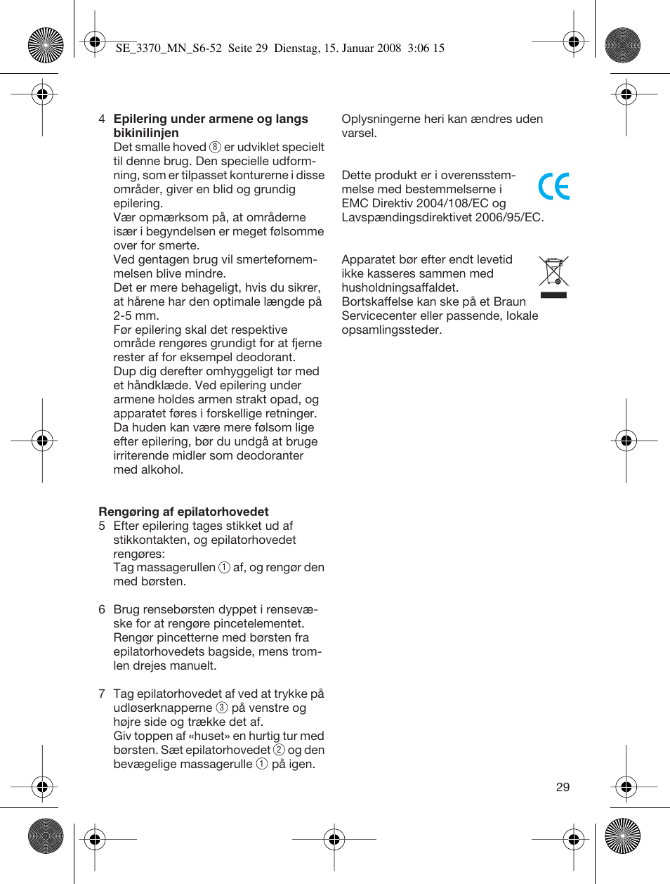 Braun 3370-5318 Silk-épil SoftPerfection User Manual | Page 28 / 46