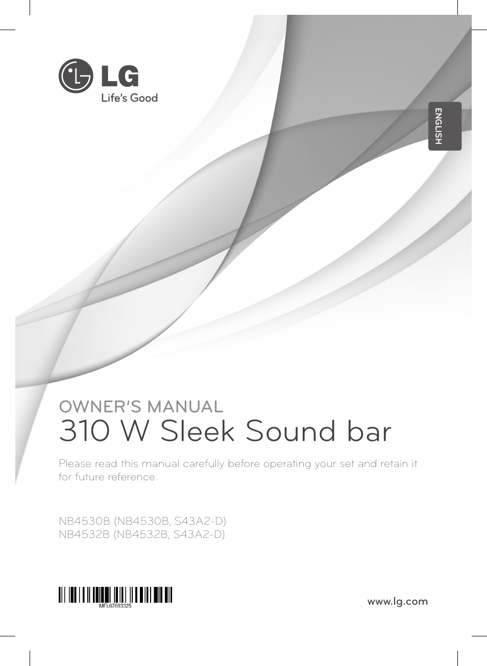 LG NB4530B User Manual | 30 pages