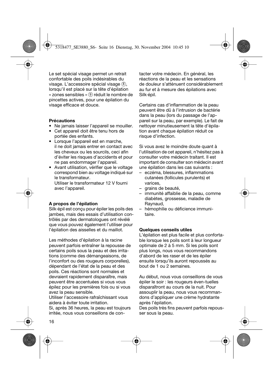 Braun 3880 Silk-épil SoftPerfection User Manual | Page 15 / 87