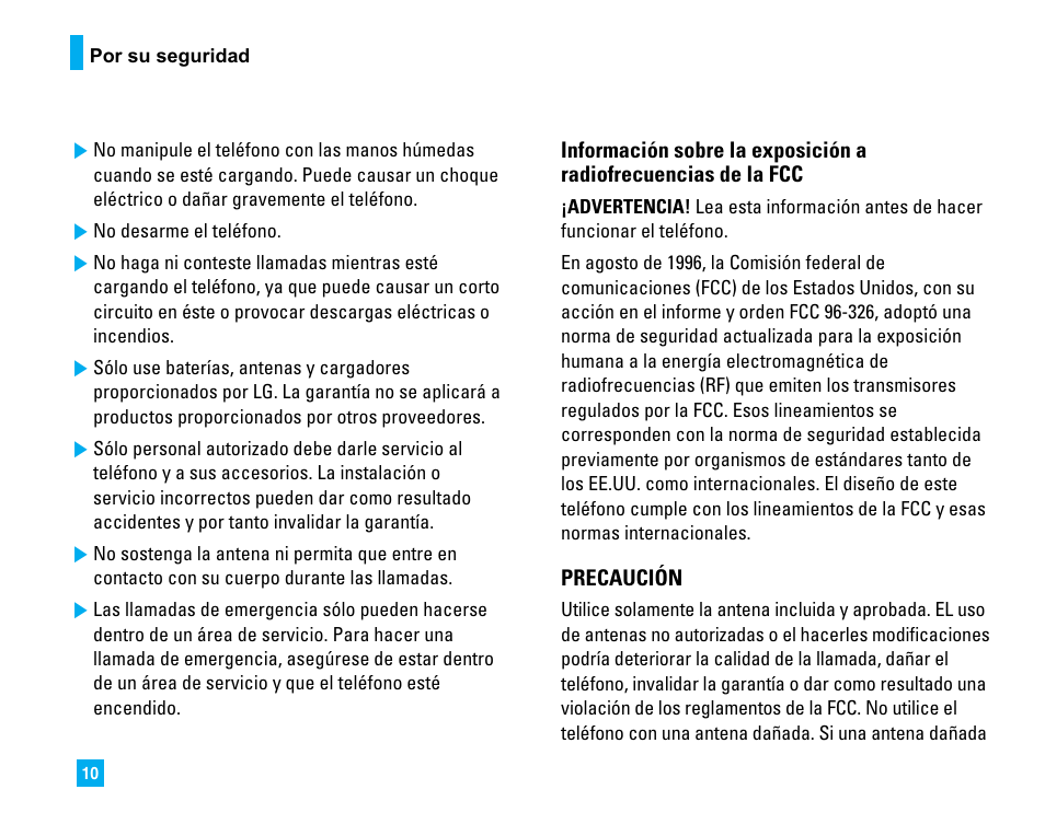 LG LG225 User Manual | Page 100 / 182