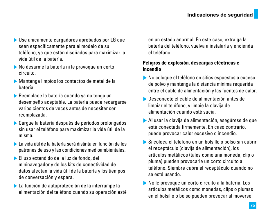 LG LG225 User Manual | Page 165 / 182