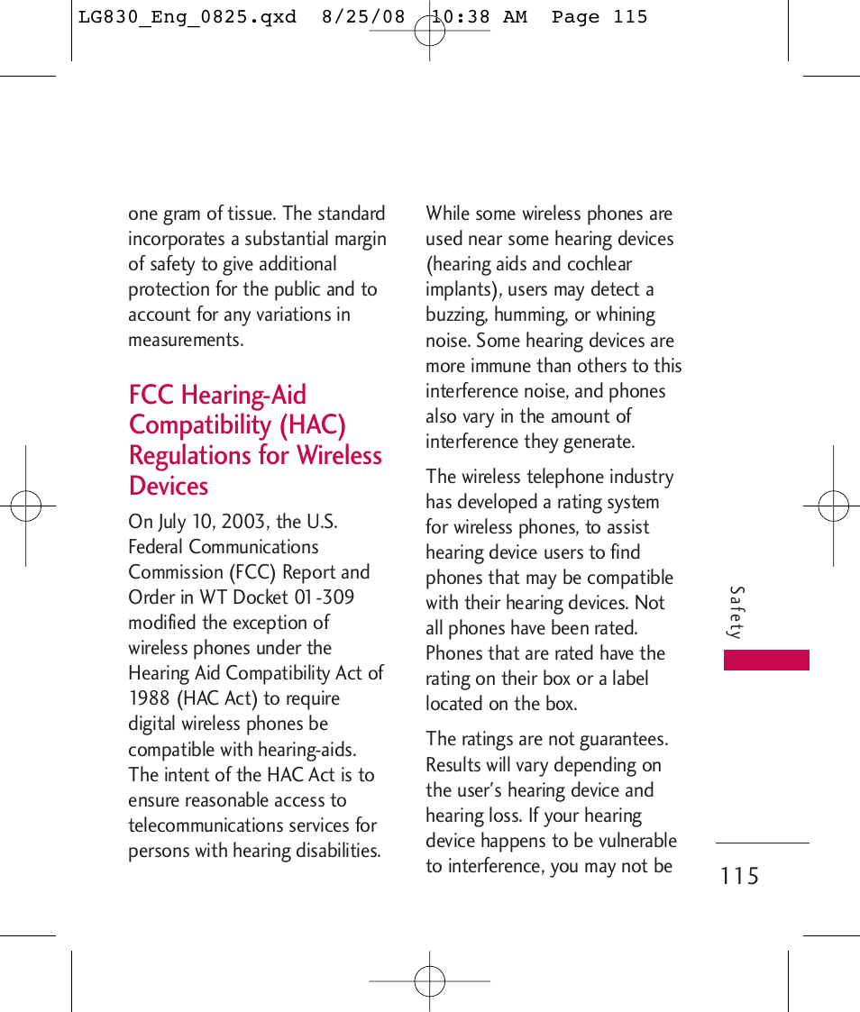 LG LG830 User Manual | Page 117 / 255