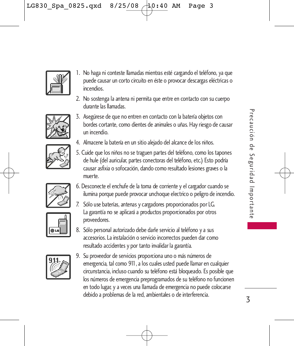 LG LG830 User Manual | Page 130 / 255