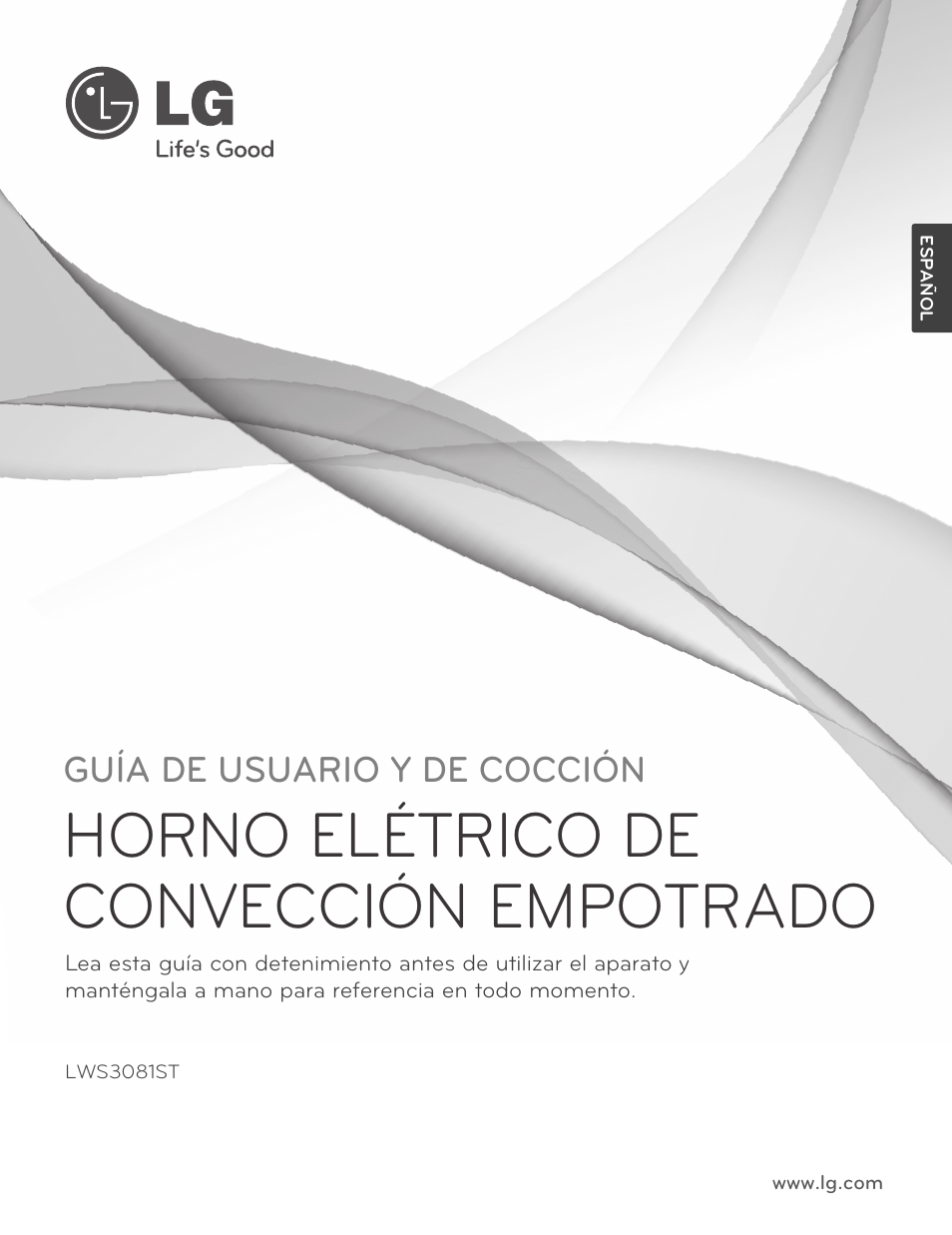 Horno elétrico de convección empotrado, Guía de usuario y de cocción | LG LWS3081ST User Manual | Page 41 / 80