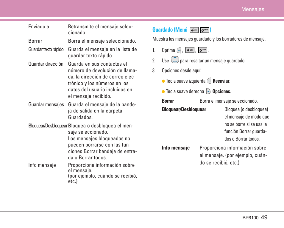 LG LGBP6100 User Manual | Page 148 / 199