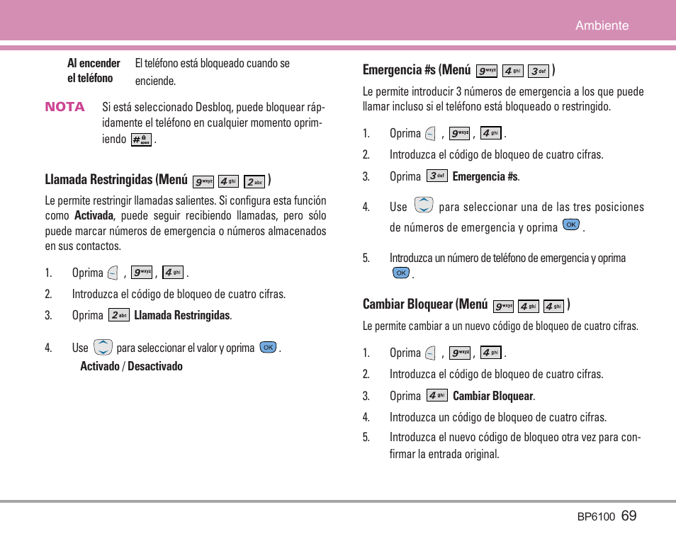 LG LGBP6100 User Manual | Page 168 / 199